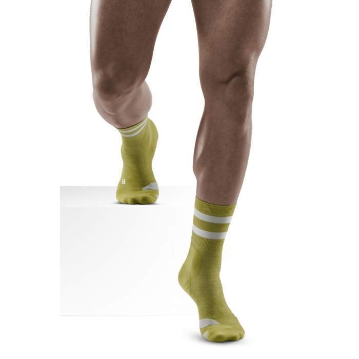 Chaussettes de compression mi-mollets de randonnée CEP Compression 80's