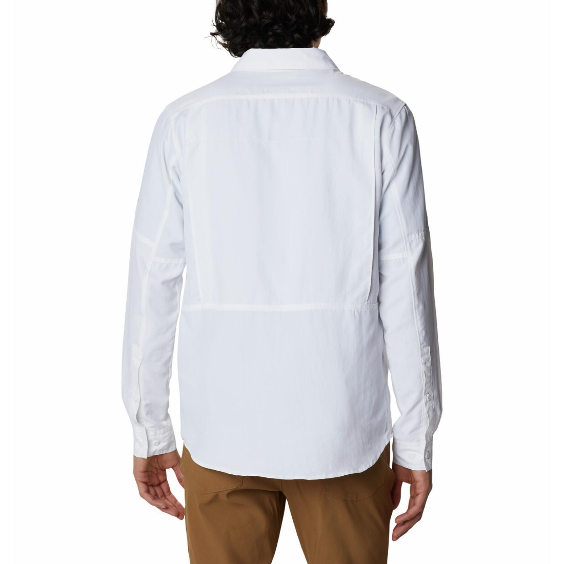 Men's Long Sleeves UV Shirt UPF 50 Silver Ridge Utility Lite