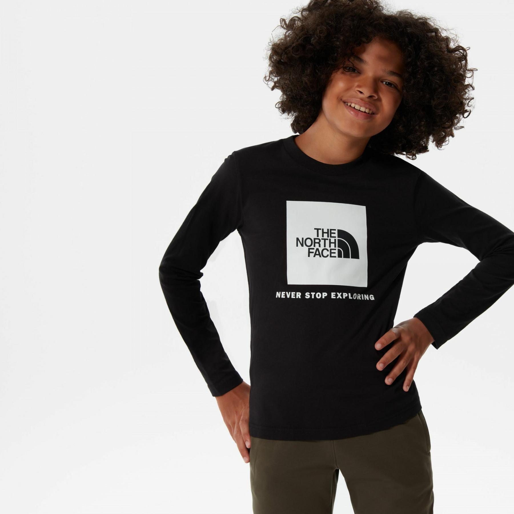 T-shirt enfant manches longues The North Face Box Logo