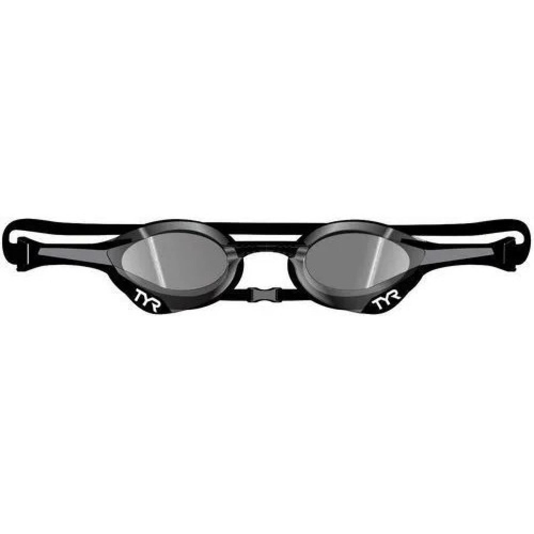 Lunettes de natation TYR tracer-x elite mirrored racing goggles