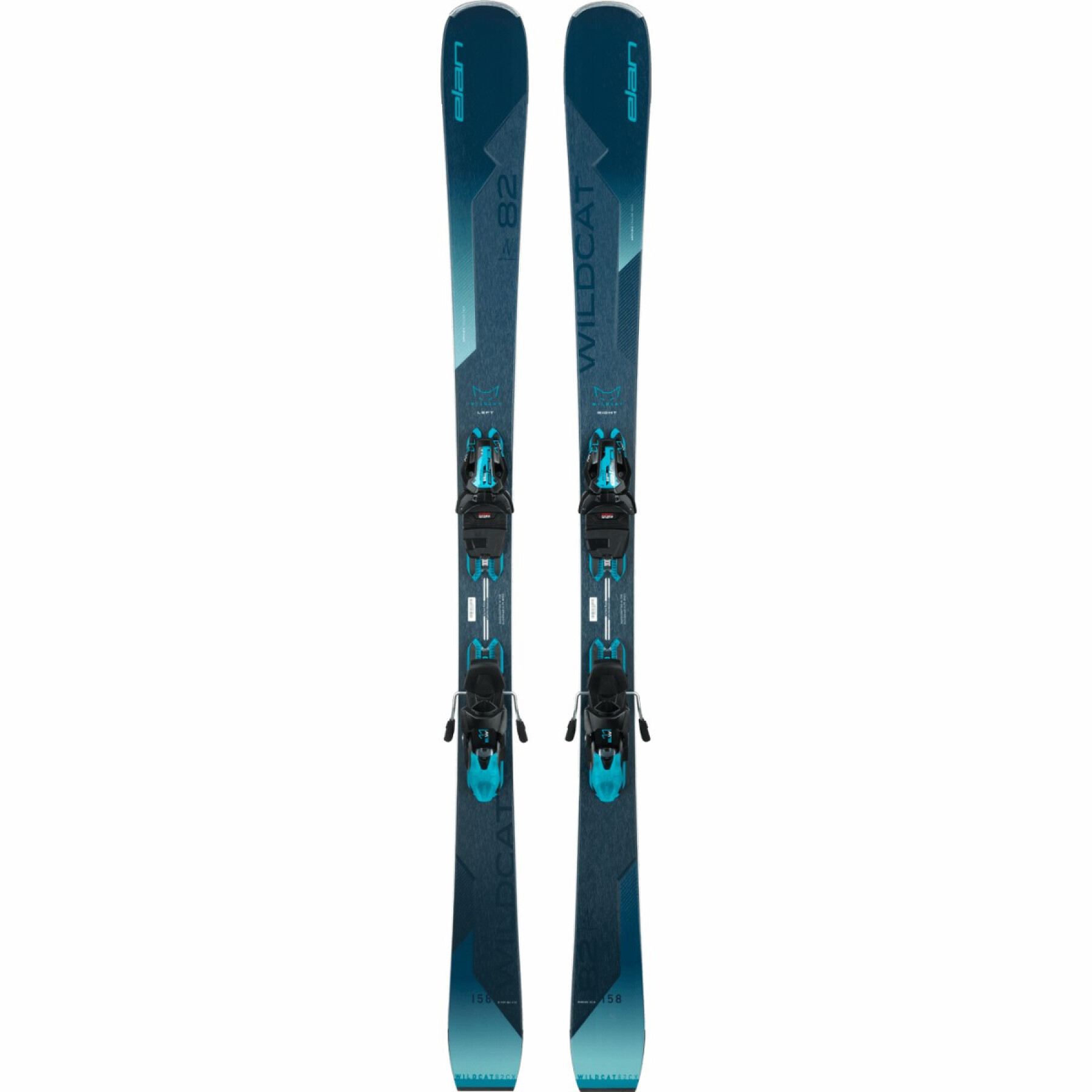 Pack skis Wildcat 82 CX PS ELW 11.0 avec fixations Elan