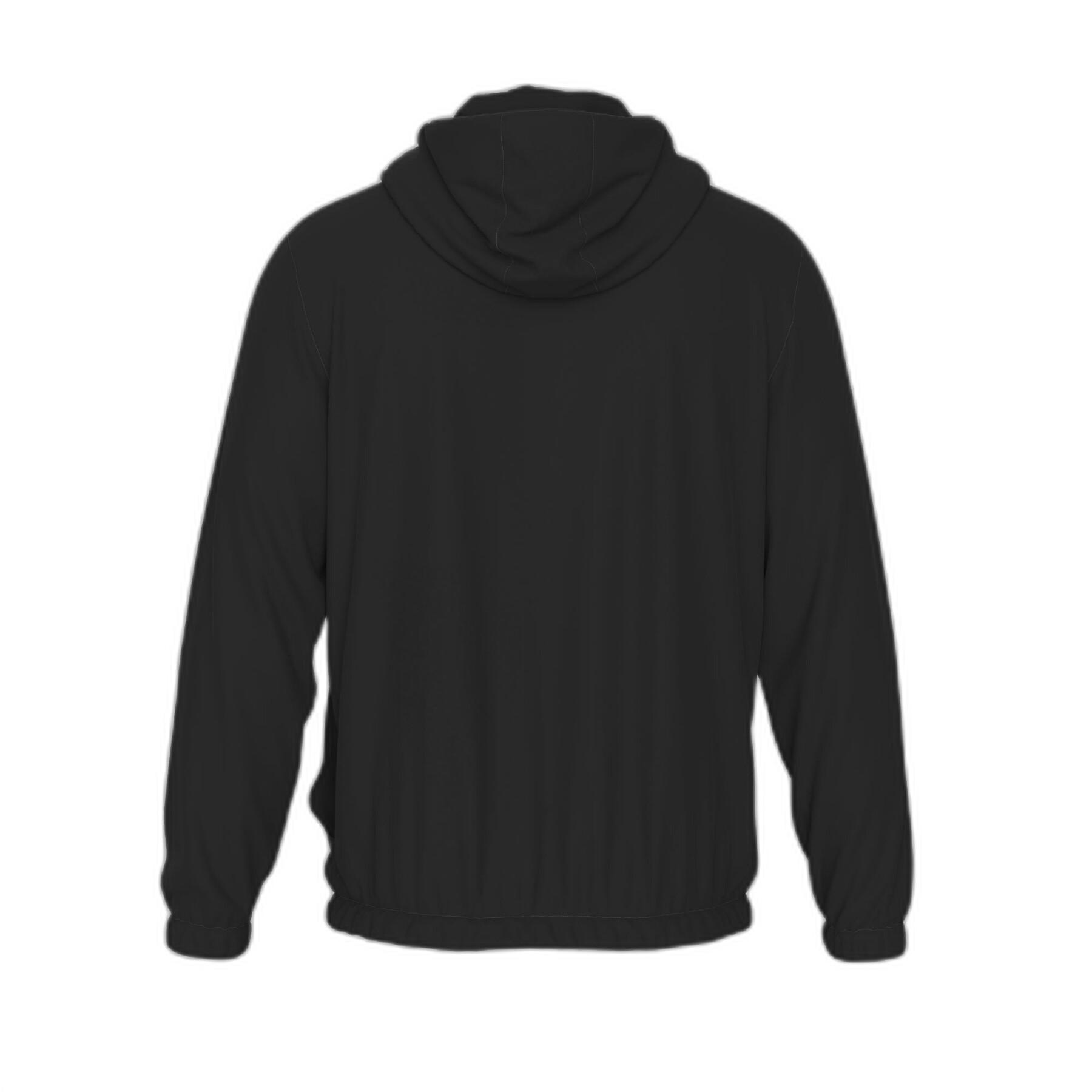 Sweatshirt à capuche zippé enfant Errea Blackbox 2022 Microstretch 3