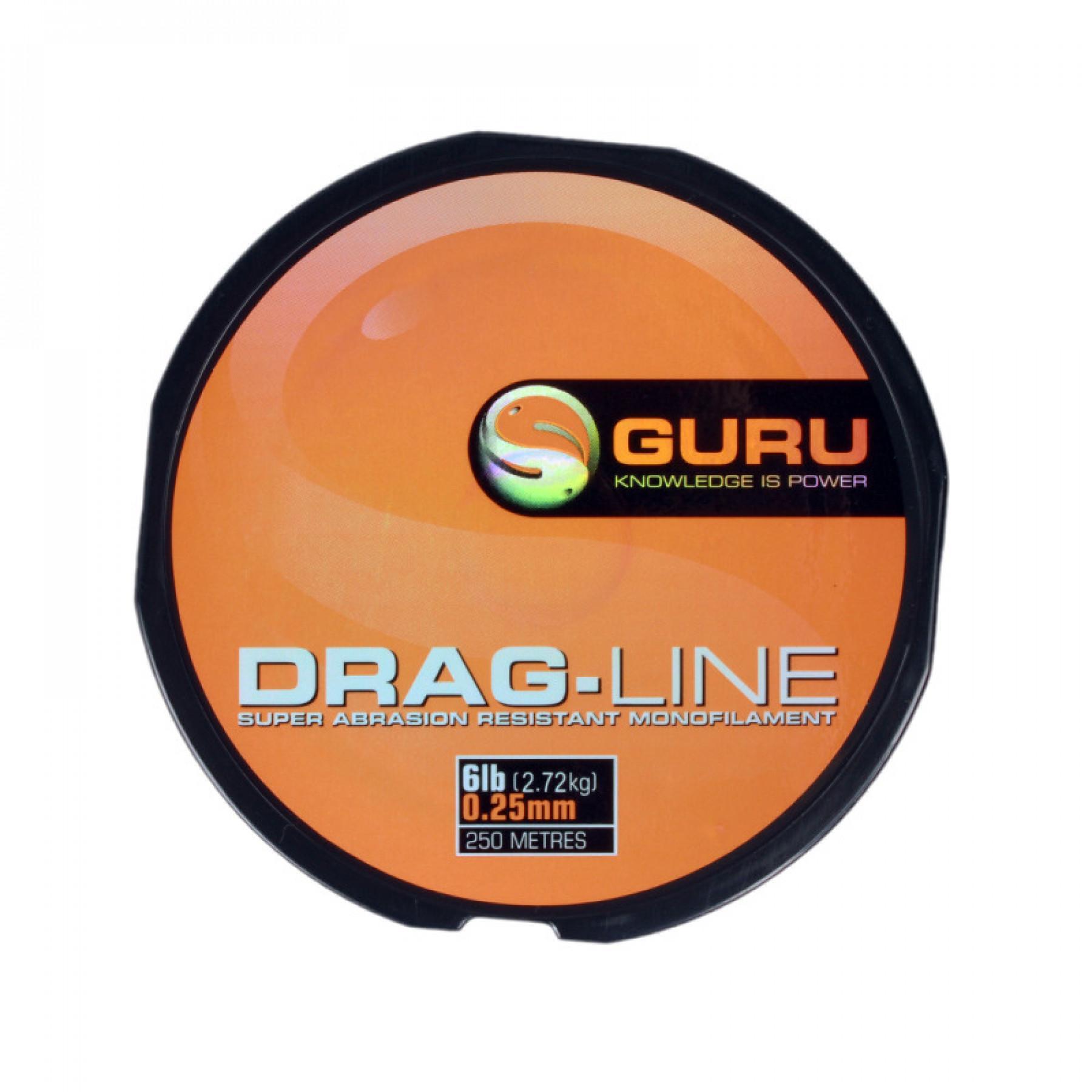 Ligne nylon pour moulinet Guru Drag Line (0,25mm – 250m)