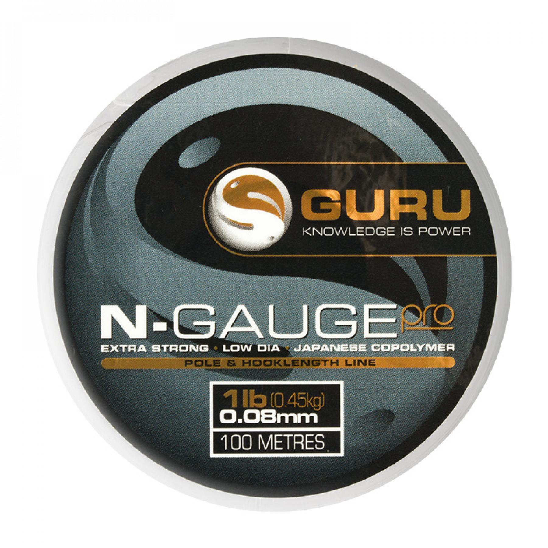 Ligne nylon spécial Guru N-Gauge Pro (0,08mm – 100m)