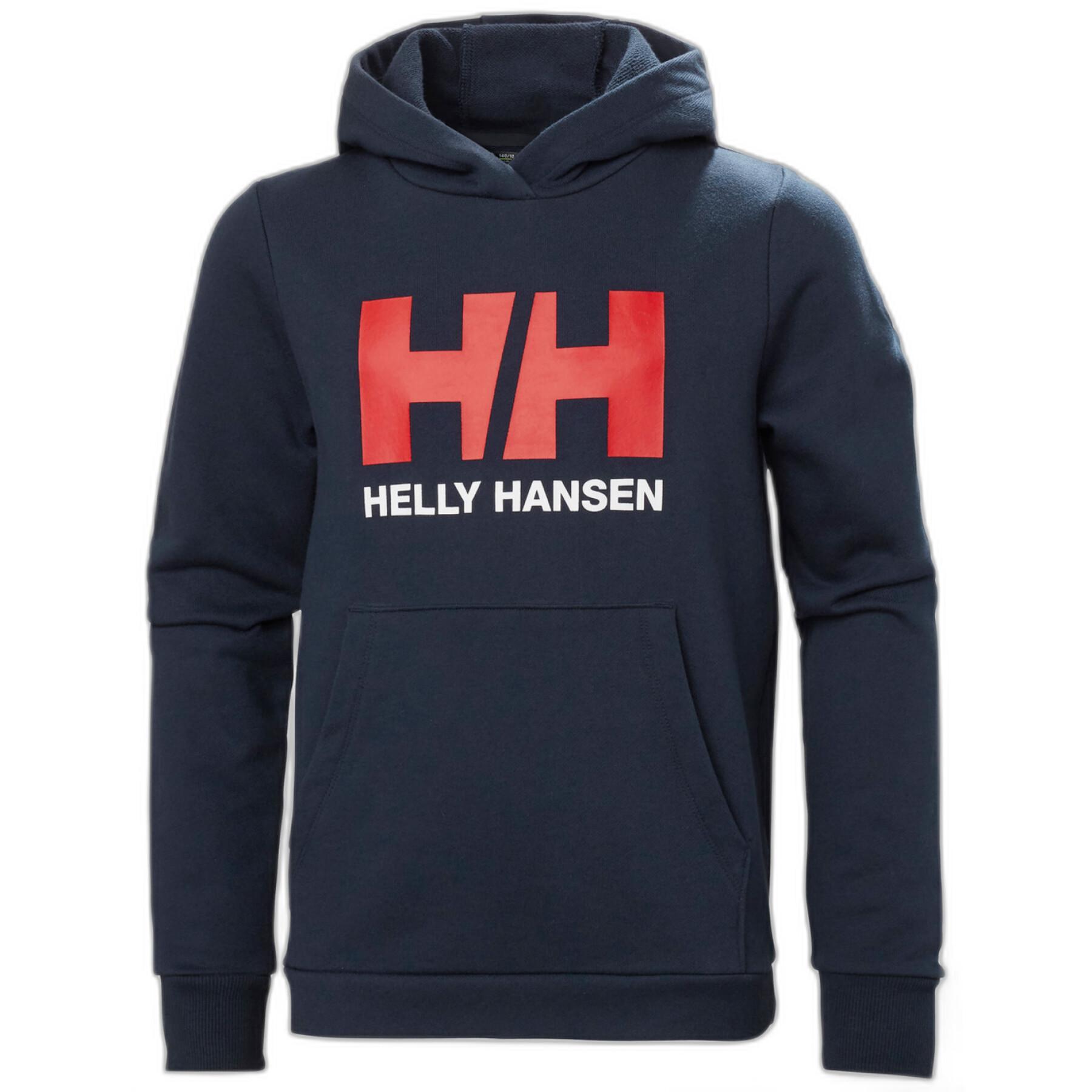 Sweatshirt à capuche enfant Helly Hansen logo 2.0