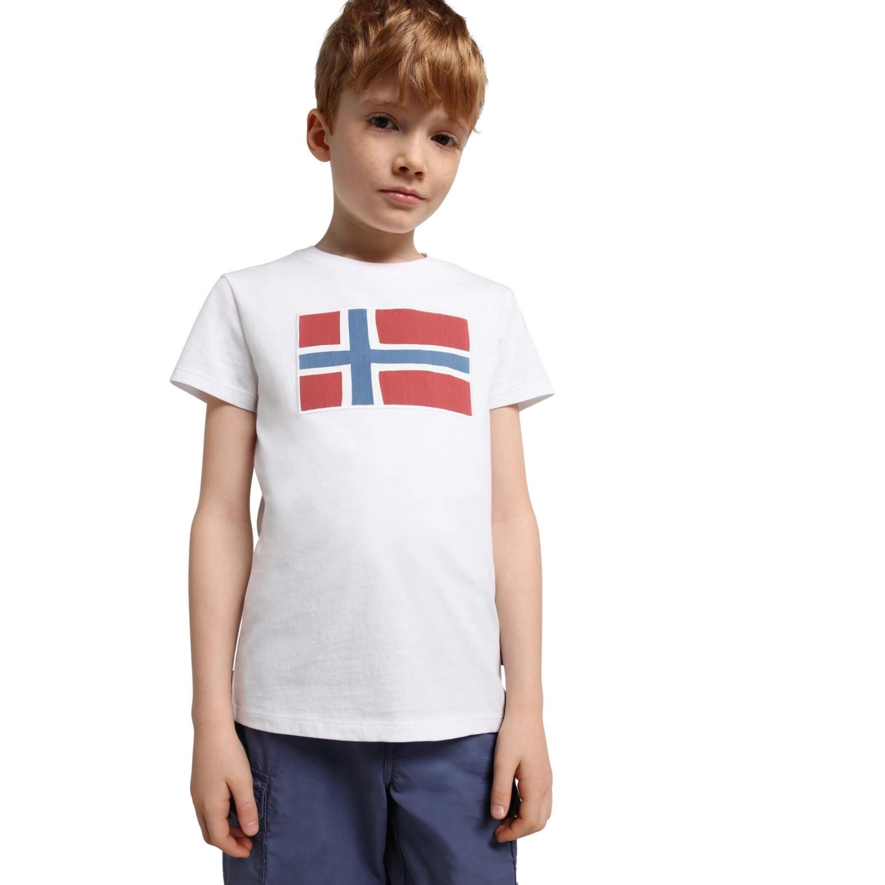 T-shirt enfant Napapijri S-Verte