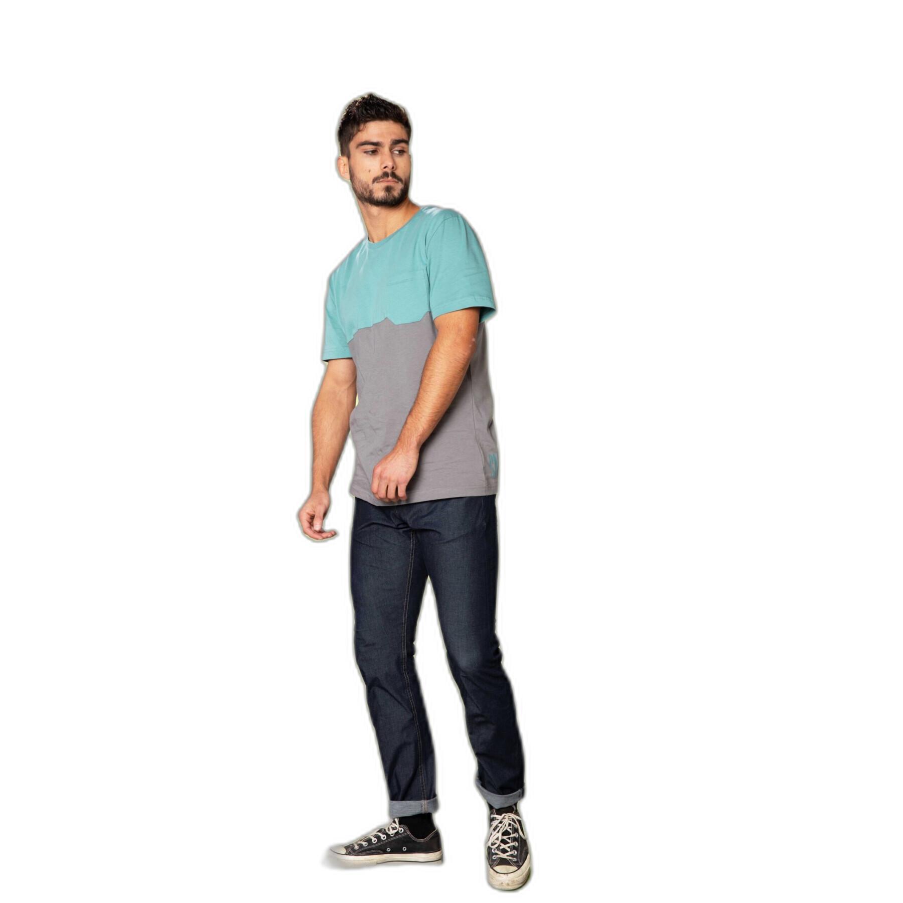 T-shirt avec poche bicolore Snap Climbing