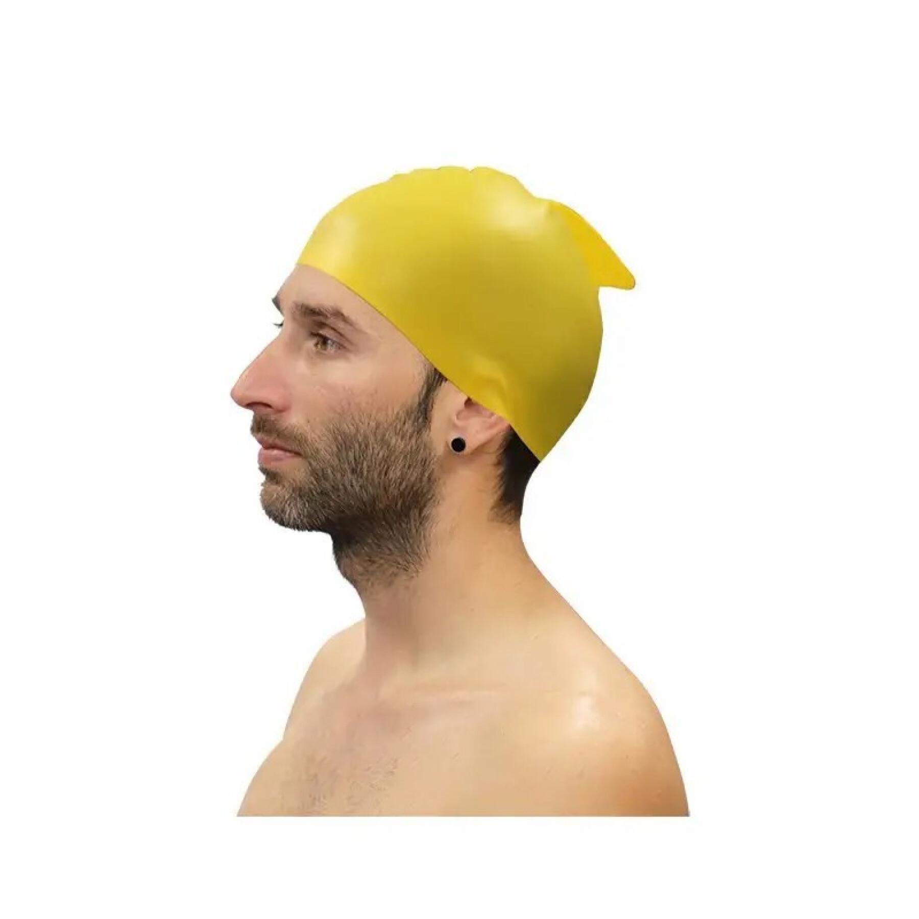 Lot de 10 bonnets de bain silicone avec nageoire Softee