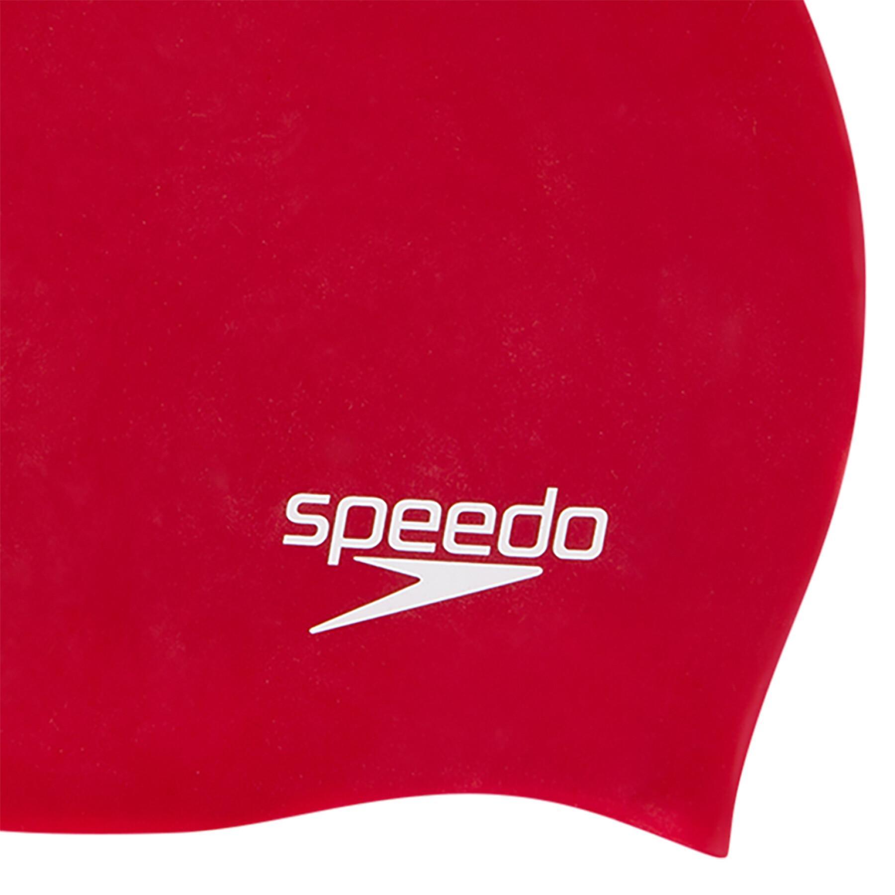 Bonnet de bain moulé en silicone enfant Speedo P12