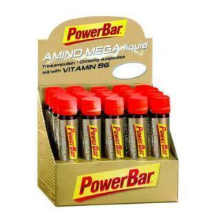 Lot de 20 tubes PowerBar Amino Maga Liquid (20X25ml)