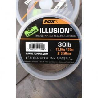 Fil fluorocarbure Illusion Fox 0.50mm Edges