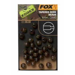Perles à alésage conique Fox edges