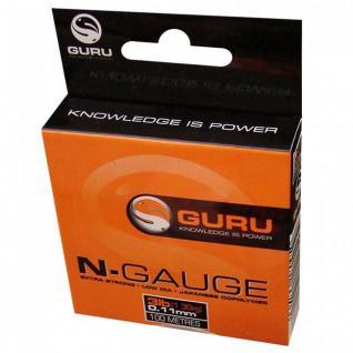 Ligne nylon pour bas de ligne Guru N-Gauge (0,11mm – 100m)