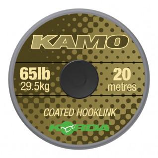 Kamo Korda coated Hooklink 65lb (29.4kg), 20m