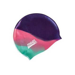Bonnet de bain en silicone multicolore enfant Zoggs