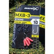 Hameçons Matrix MXB-3 Barbed Spade End x10