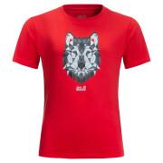 T-shirt enfant Jack Wolfskin Brand Wolf