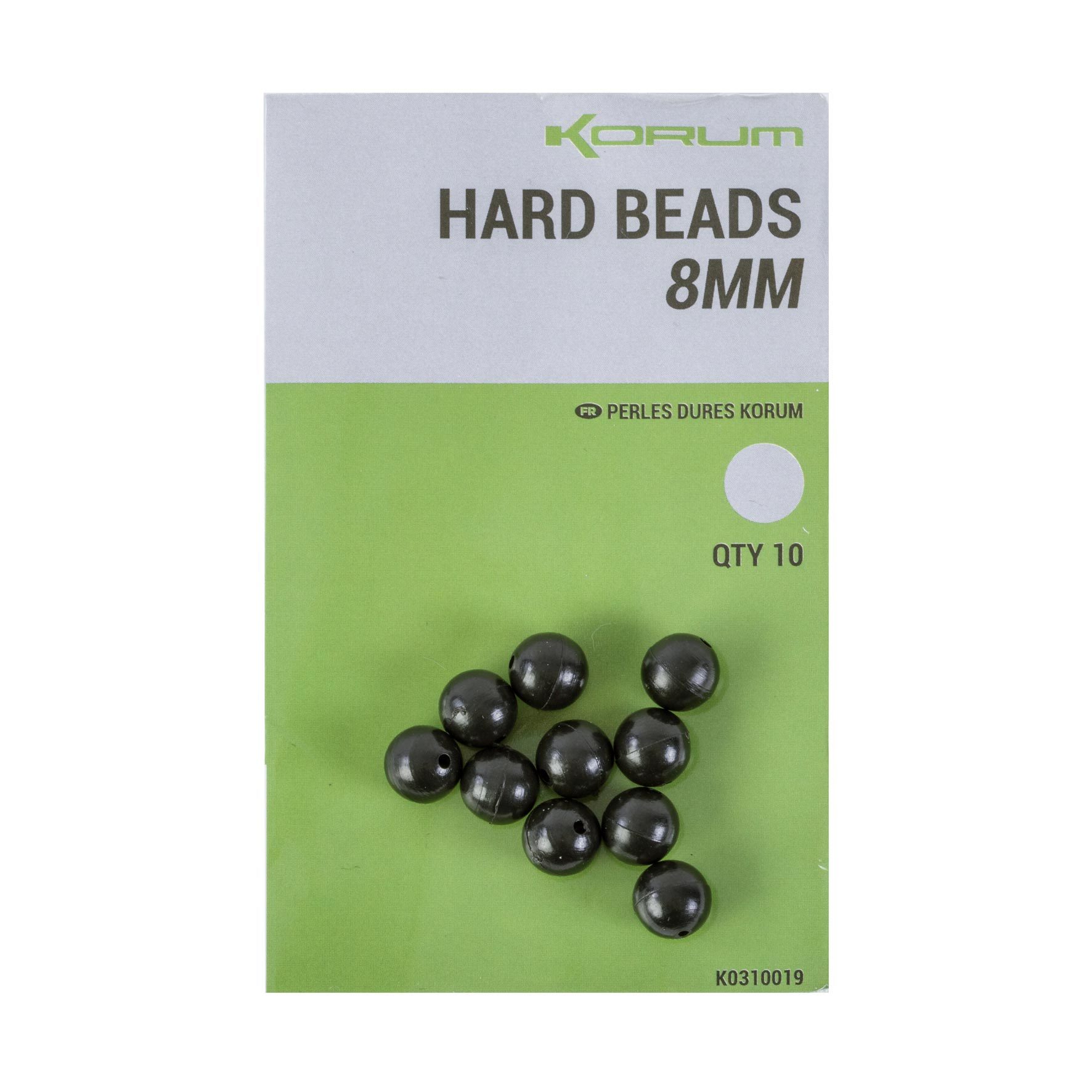 Perles Korum Dures Hard Beads 8mm