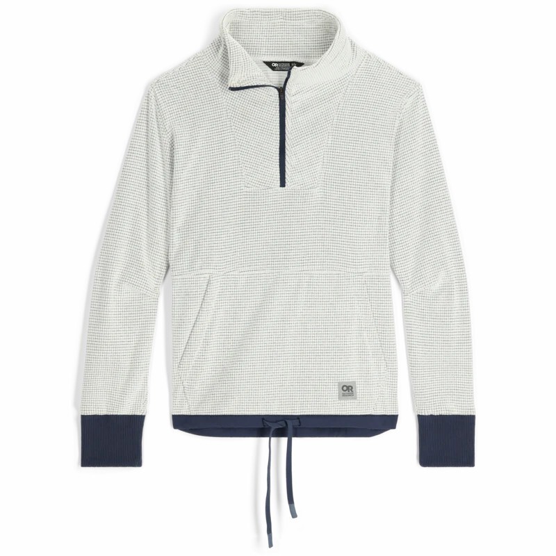 pull quarter zip femme outdoor research trail mix